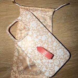 Loopy iPhone 14 Pro Max Floral Phone Case with Pink Loop